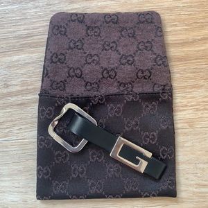 NWT AUTHENTIC Gucci Men’s Keychain in Box